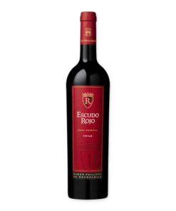 Ontdek de Baron Philippe de Rothschild Escudo Rojo Gran Reserva 2022, een prachtige rode wijn die rijkdom en complexiteit combineert met tonen van zwart fruit en vanille.