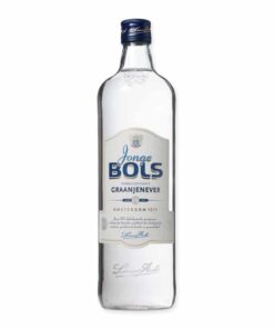 Proef de traditie van Bols Jonge Graangenever, een zacht Nederlands distillaat met een rijke historie. Perfect voor diverse cocktails.
