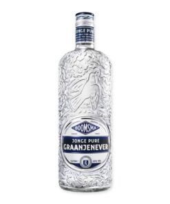 Geniet van Boomsma Jonge Pure Graanjenever, een symbool van Nederlandse distilleerkunst met een zacht en evenwichtig smaakprofiel.