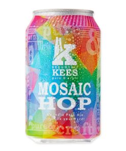 Ervaar de unieke Belgische IPA van Brouwerij Kees met Mosaic hop voor een explosie van citrus en tropisch fruit. Perfect gebalanceerd en heerlijk verfrissend.