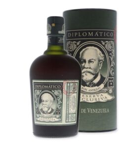Diplomatico Reserva Exclusiva Rum, een bekroonde rum uit Venezuela, beroemd om zijn complexe en rijke smaakprofiel.