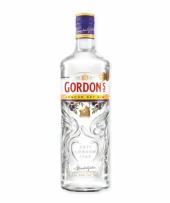 Ontdek Gordon's London Dry Gin, een icoon voor liefhebbers van klassieke cocktails met een frisse jeneverbessen smaak en elegante afdronk.