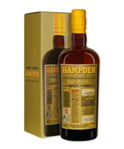 Ervaar Hampden 8 years Pure Single Jamaican Rum: een intense rum vol tropisch fruit, vanille, en specerijen. Perfect voor pure of gemixte consumptie.
