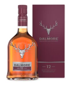 Ervaar The Dalmore 12 Years old, een verfijnde Schotse whisky met diepe tonen van chocolade, specerijen en sherry. Perfect voor de kenner.