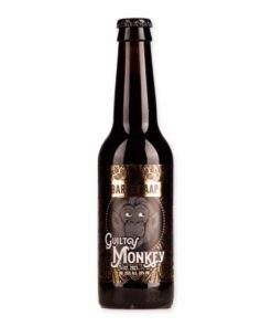 Beleef de diepte van Guilty Monkey Barley Aap, een speciaalbier met weelderige moutsmaken en een aangename bitterheid. Topkwaliteit in elke slok.