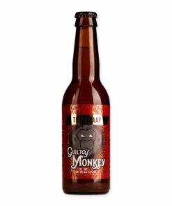 Ervaar Guilty Monkey Tripel Aap, bier met complexe aroma's van fruit en kruiden, perfect in balans met zoetheid en een zachte afdronk.
