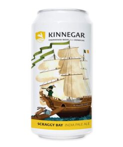 Ervaar Kinnegar Brewing's Scraggy Bay IPA: een perfecte mix van Amerikaanse hopsoorten met citrus en dennennoten, ideaal voor elke bierliefhebber.
