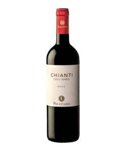 Poliziano Chianti Colli Senesi DOCG is een elegante Toscaanse rode wijn. Sangiovese met rood fruit, frisse zuren en zachte tannines. Authentiek en toegankelijk.